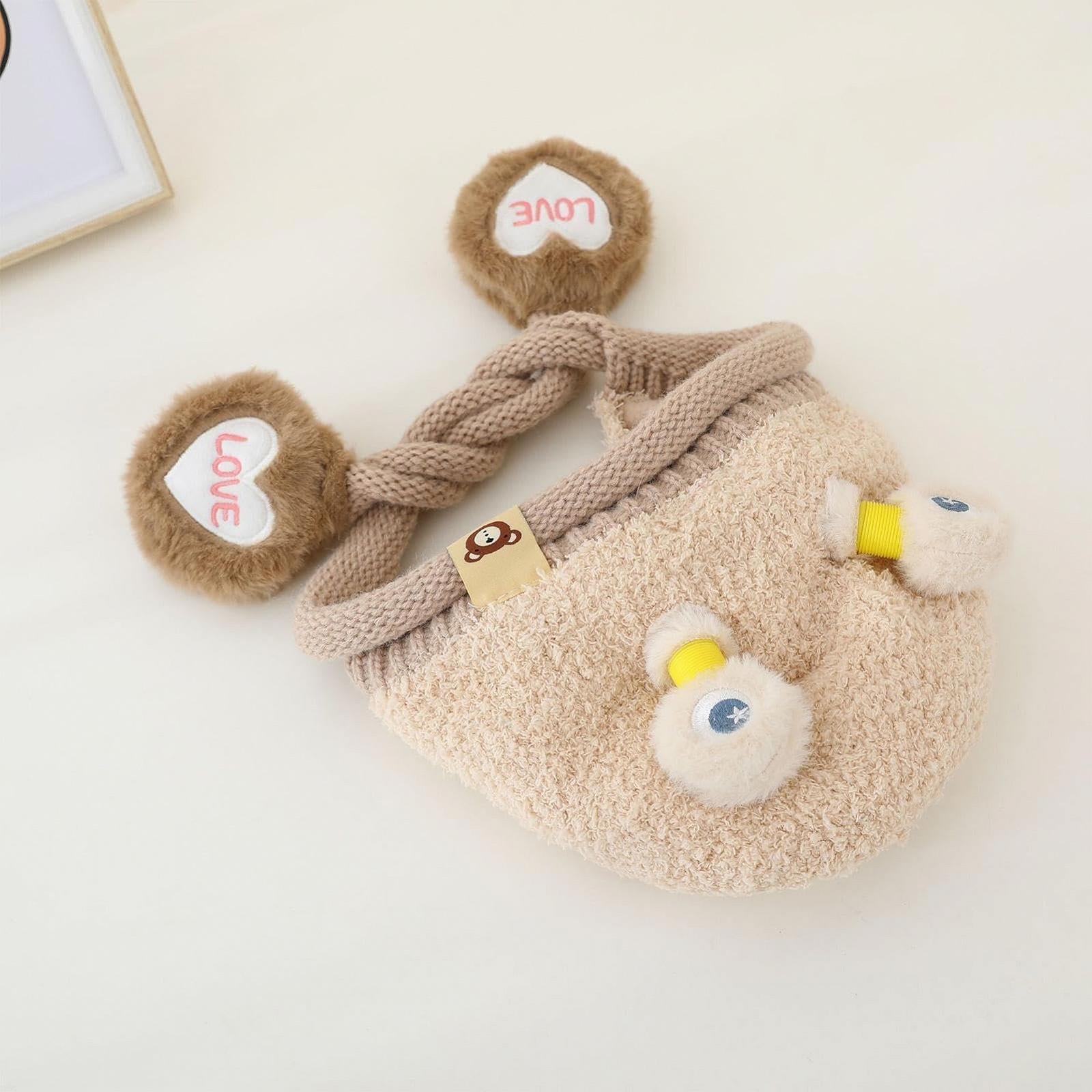 Вязана шапка Frosch дитяча зимова з вушками, фото №6 Вязана шапка Frosch дитяча зимова з вушками, фото №6