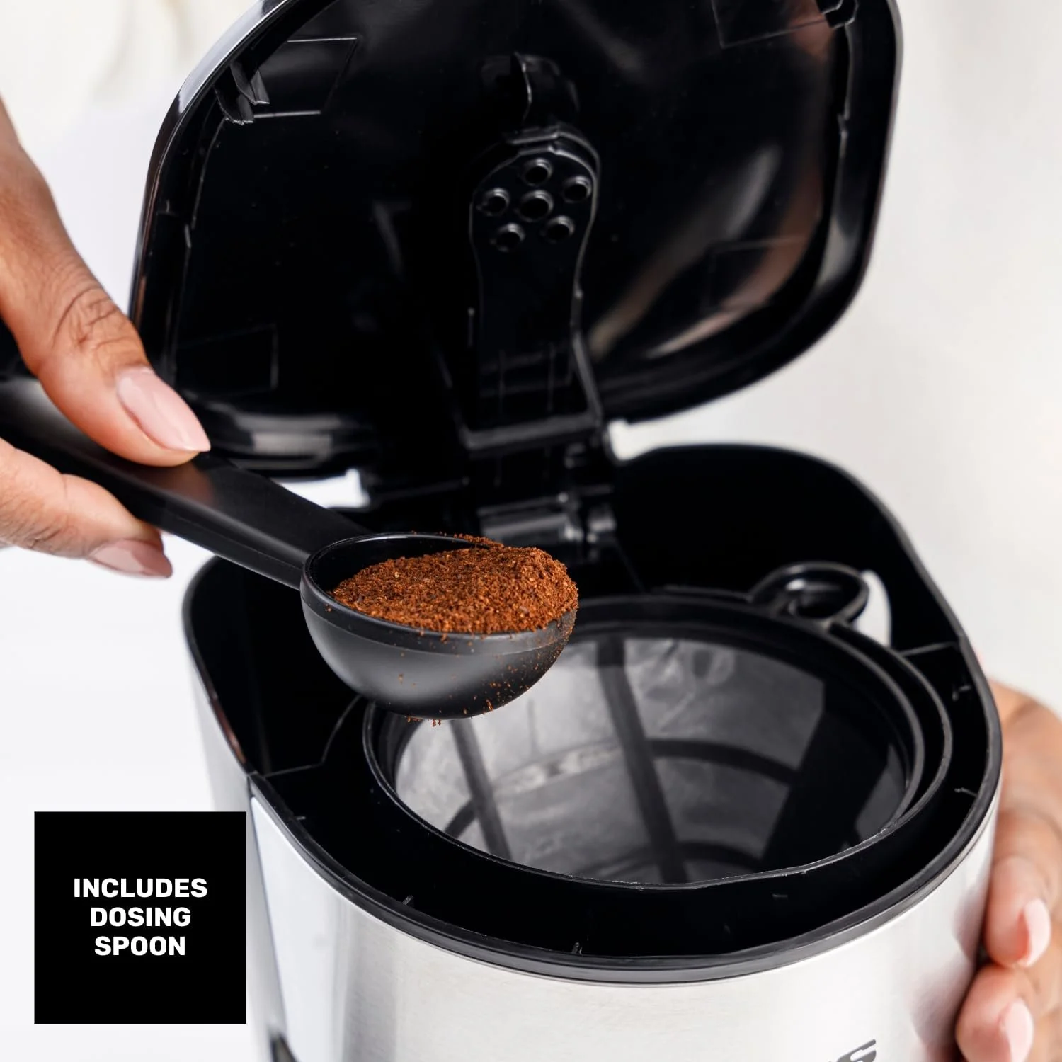 Капельная кофеварка Taurus Verona 6 Inox 6 чашек 600 W Стеклянный кувшин Многоразовый фильтр Нержавеющая сталь, фото №5