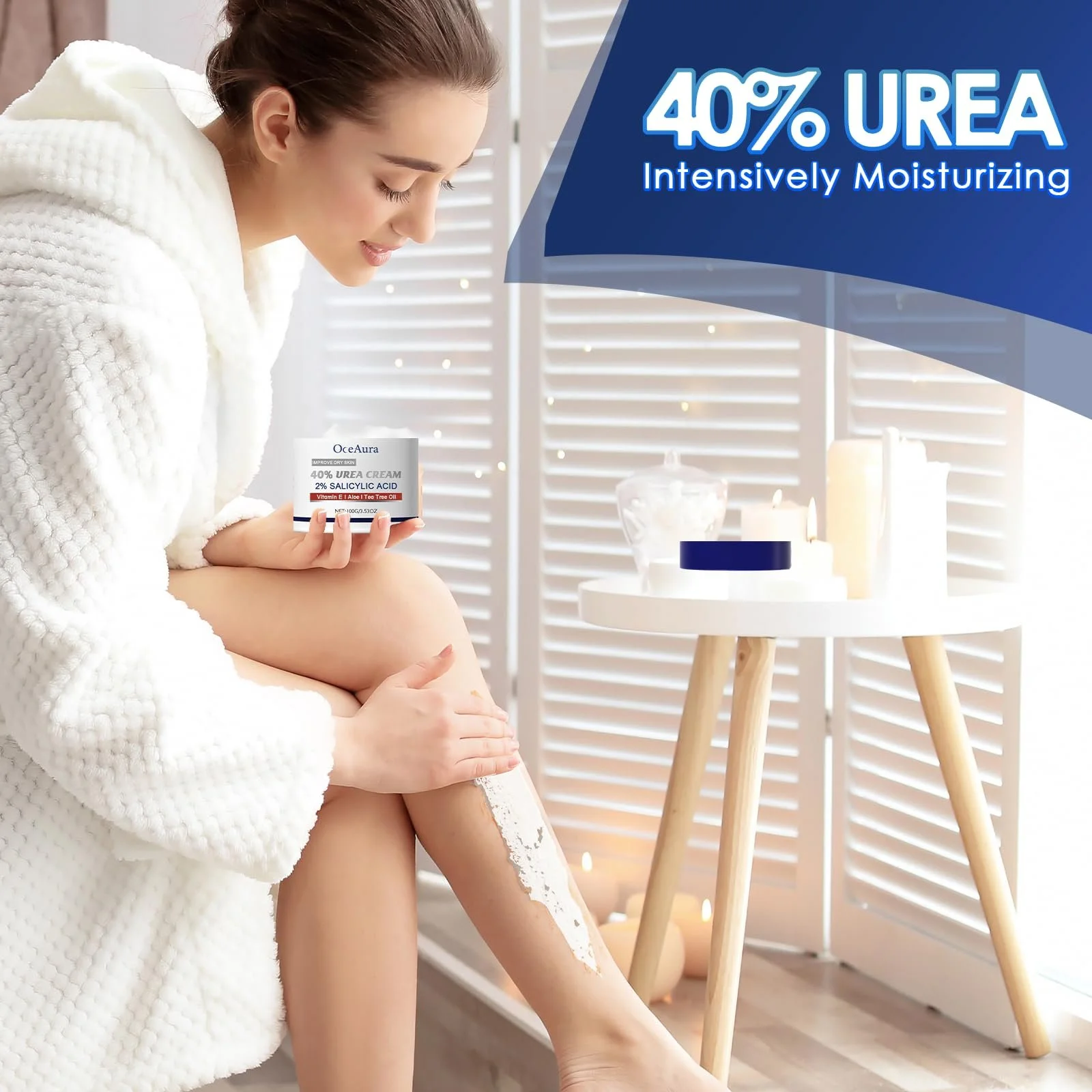Крем для ног и рук Urea Cream с мочевиной 40% для сухой и огрубевшей кожи, фото №7