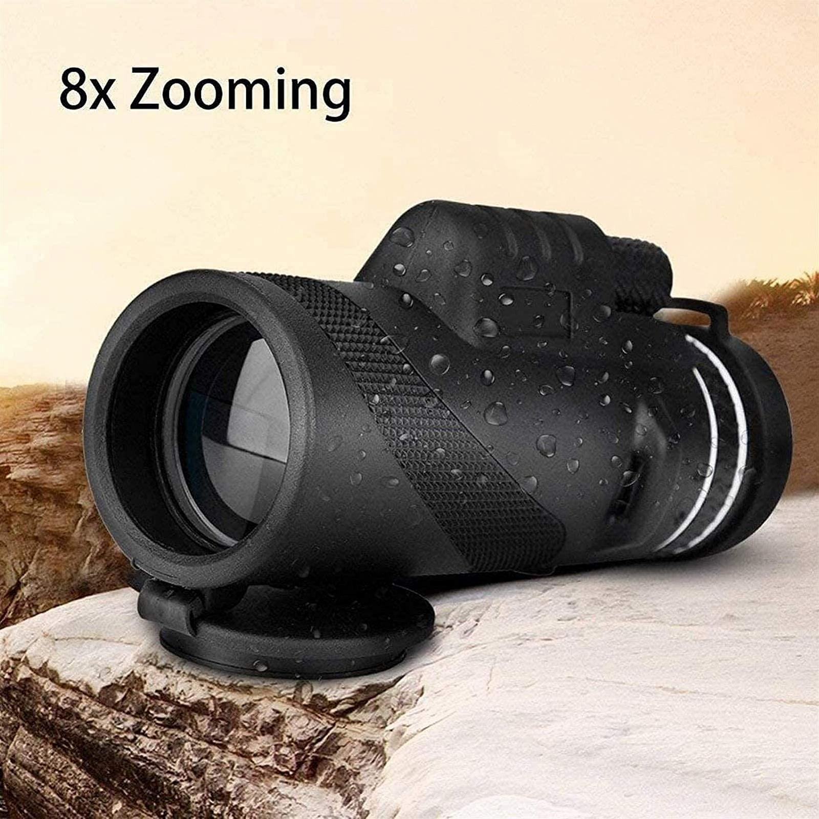 Монокуляр Teleskope Super-Telezoom 40x60 для подорожей, спостереження за птахами, концертів, футбольних матчів, фото №4