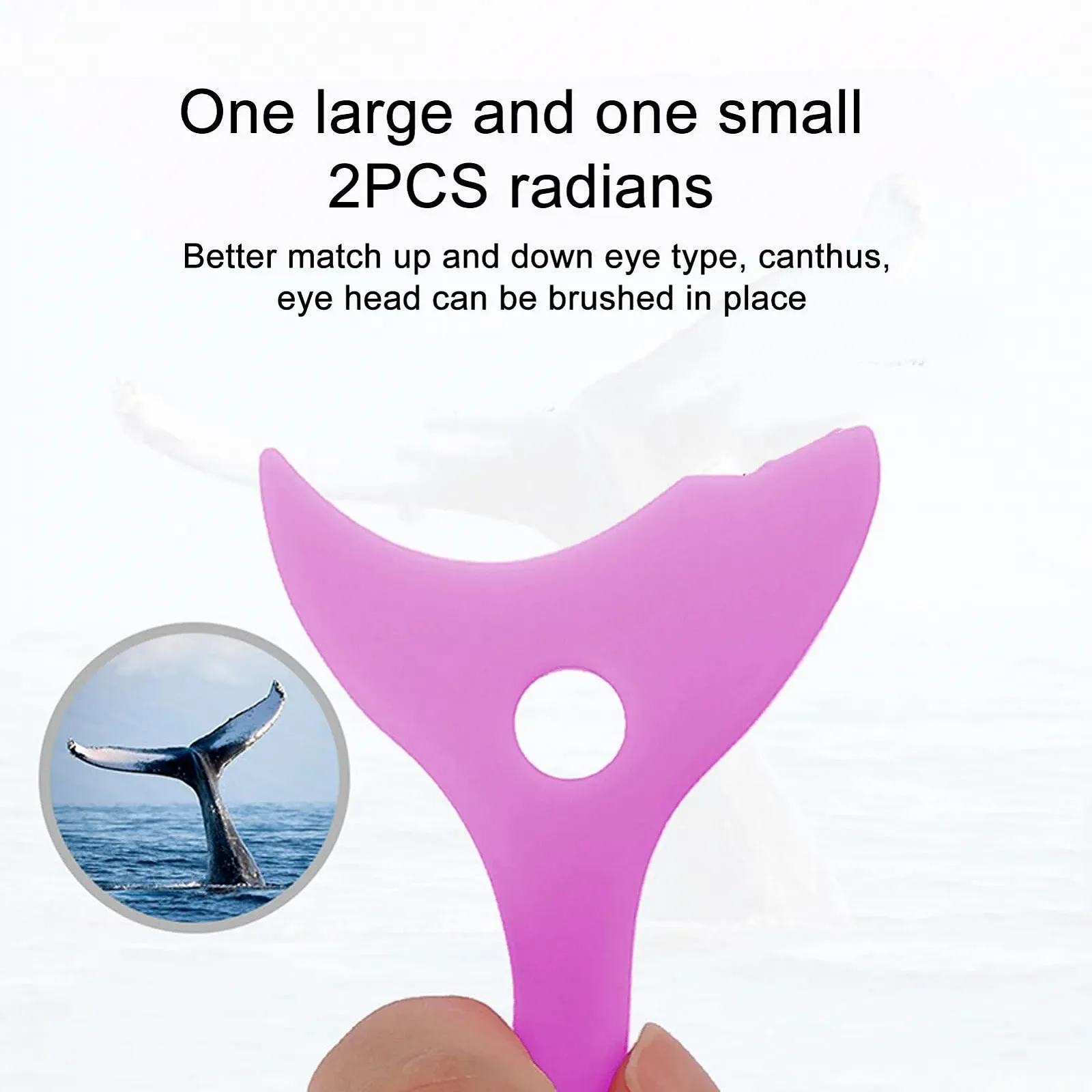 Трафарети для підводки очей 3 шт, Багатофункціональні, фото №6