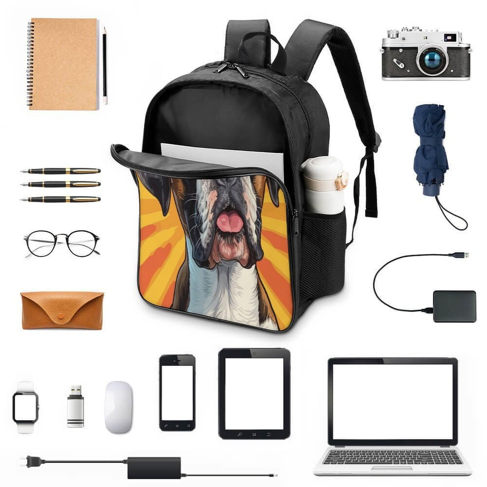 Рюкзак DPEOANEBN Boxer 3D 40x28x16см, фото №4