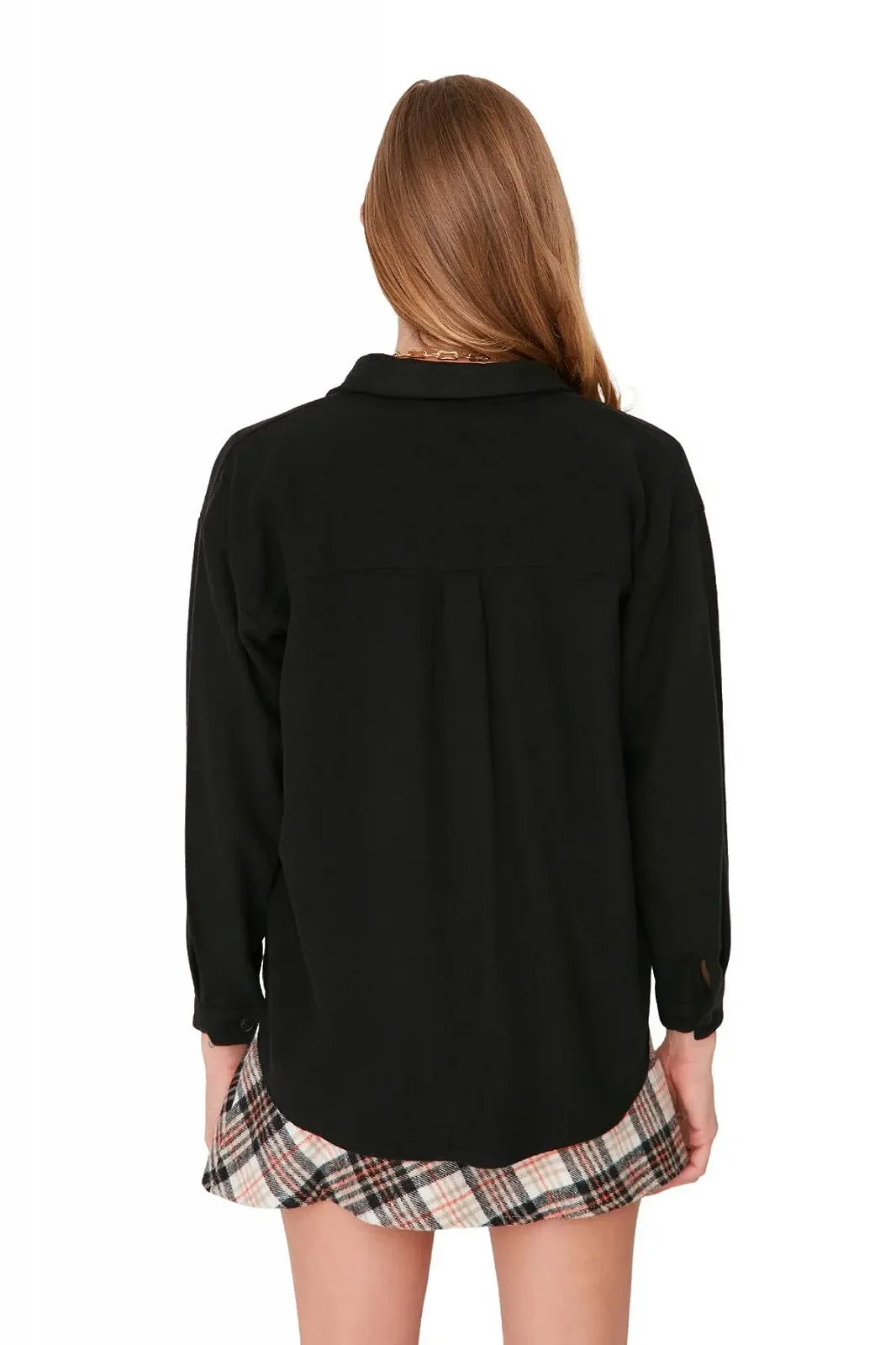 Жакет TRENDYOL Звичайний однотонний, фото №5 Жакет TRENDYOL Звичайний однотонний, фото №5