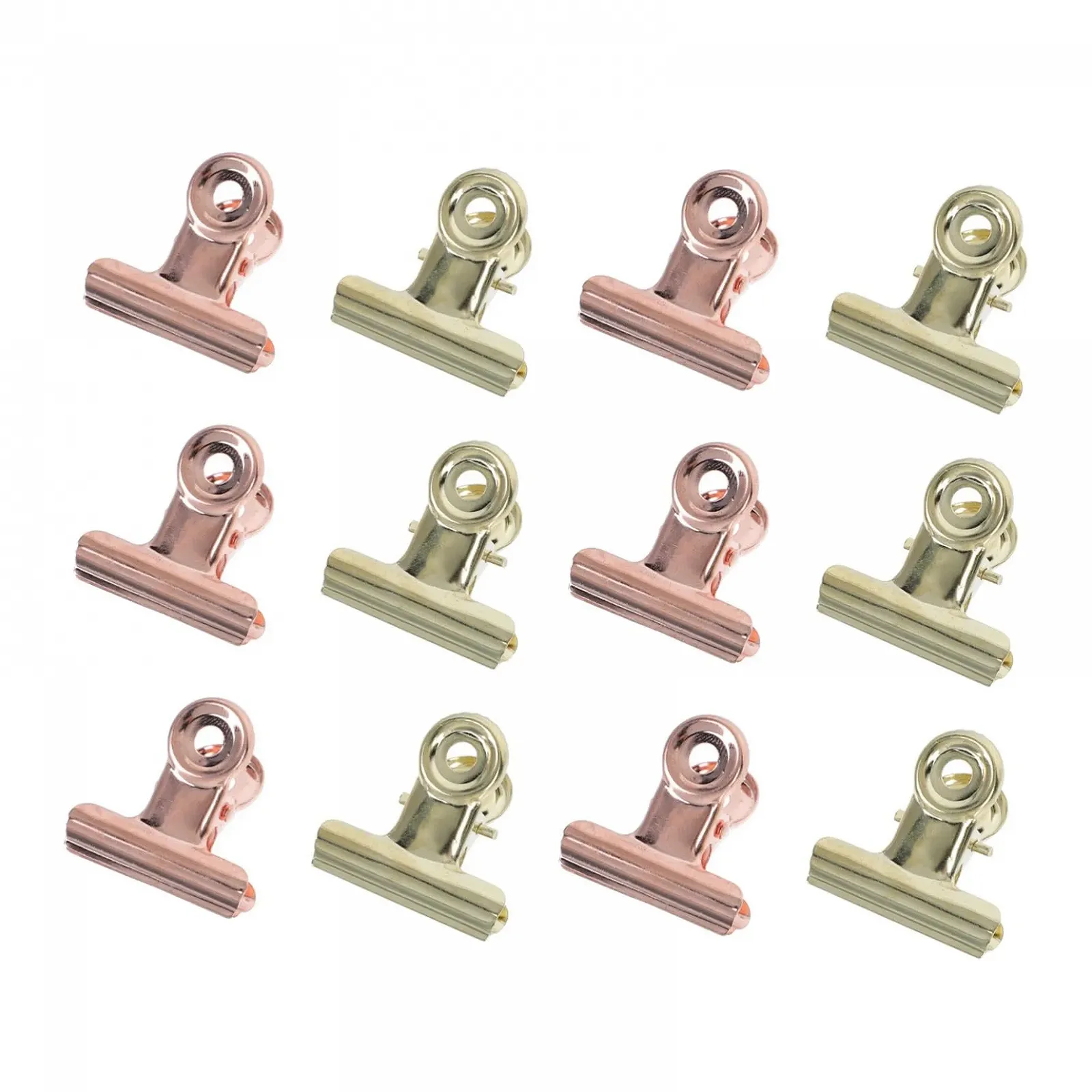 Кліпси OATIPHO для манікюру 12 шт. Рожеве золото, фото №1 Кліпси OATIPHO для манікюру 12 шт. Рожеве золото, фото №1