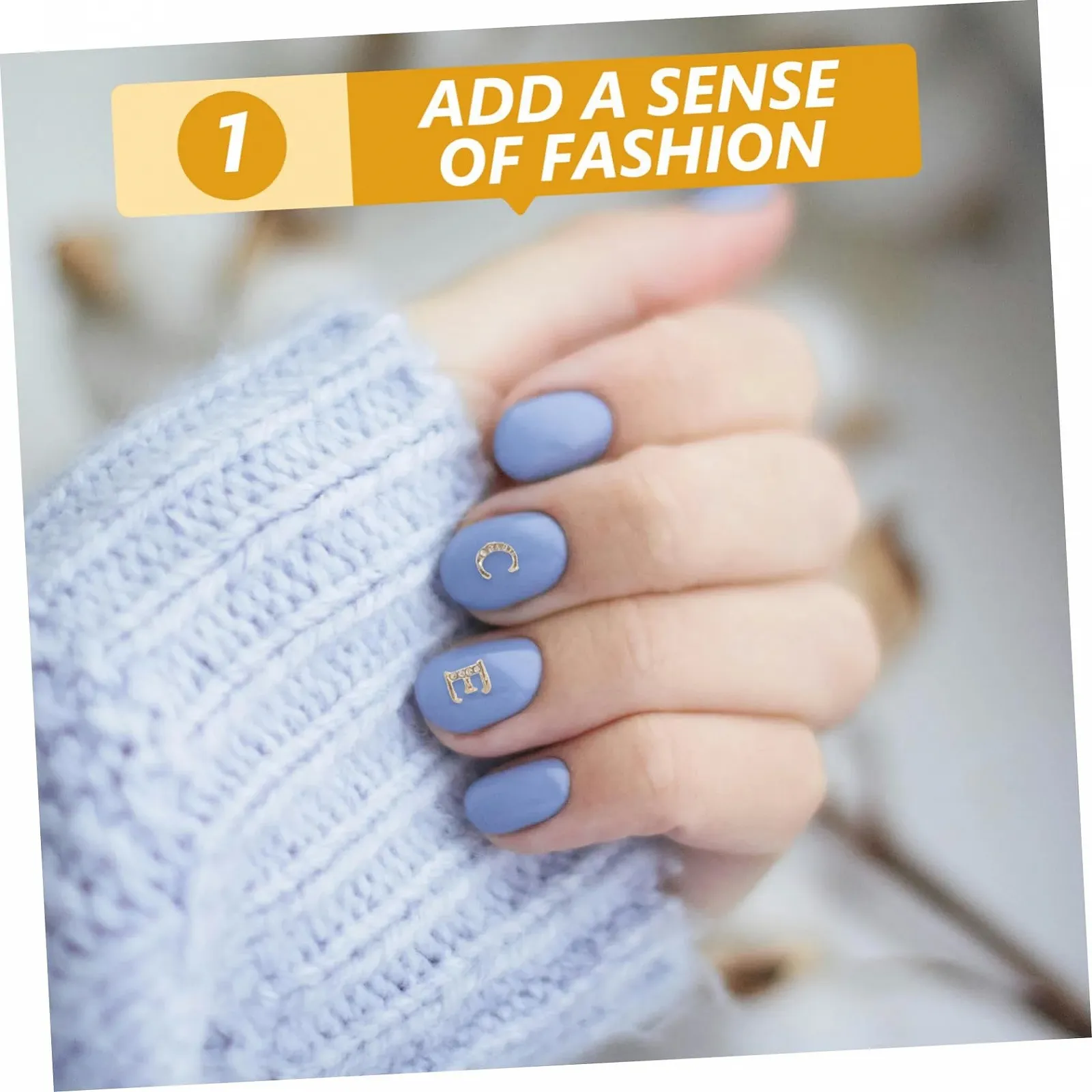 Літери 26 Алфавітів Прикраса для манікюру Модні прикраси, фото №3