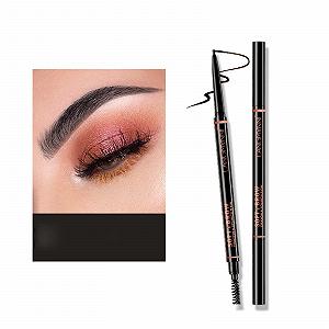 Олівець для брів Waterproof Experts Make Up Eyebrow Pencil Двосторонній Металевий (A, One Size) synthetic.ua - Фото 1