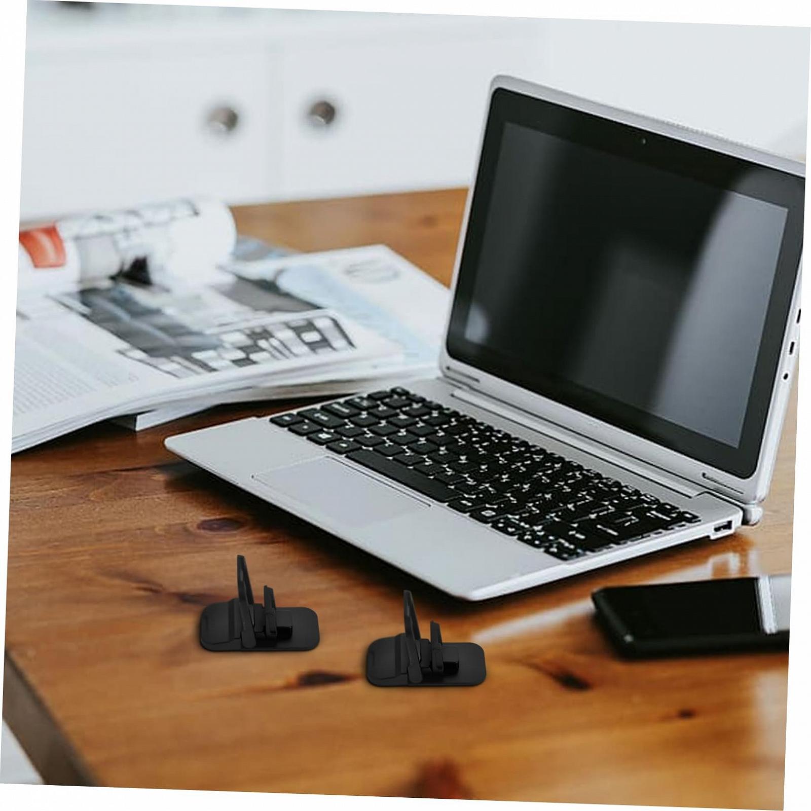 Підставка для ноутбука складана 2 шт. Протиковзкі ніжки Ергономічна, фото №7