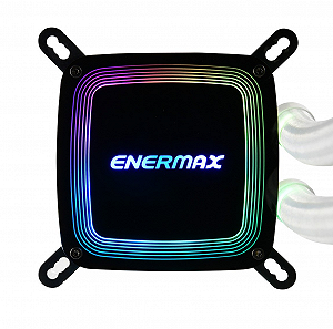 Система водяного охлаждения ENERMAX Aquafusion ADV Snow Edition ARGB 240 мм белый synthetic.ua - Фото 1