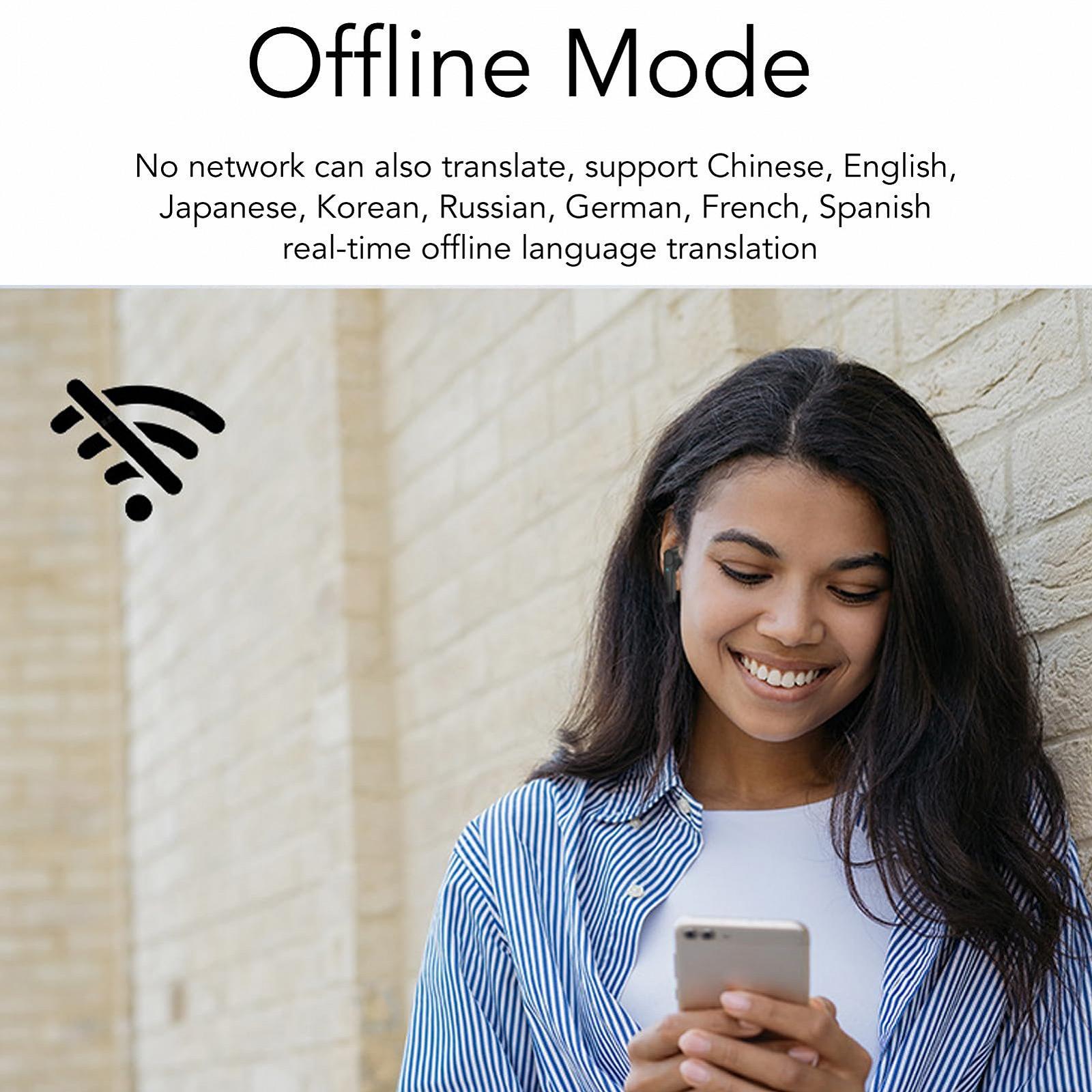 Навушники-перекладачі Tonysa з високою точністю шумозаглушення ENC для подорожей, навчання та бізнесу, фото №7