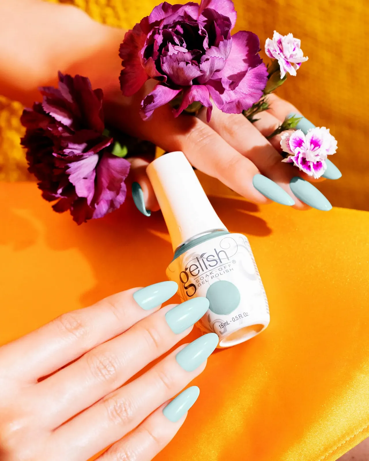 Гель-лак Gelish Sea Foam UV Зеленый 15 мл, фото №6