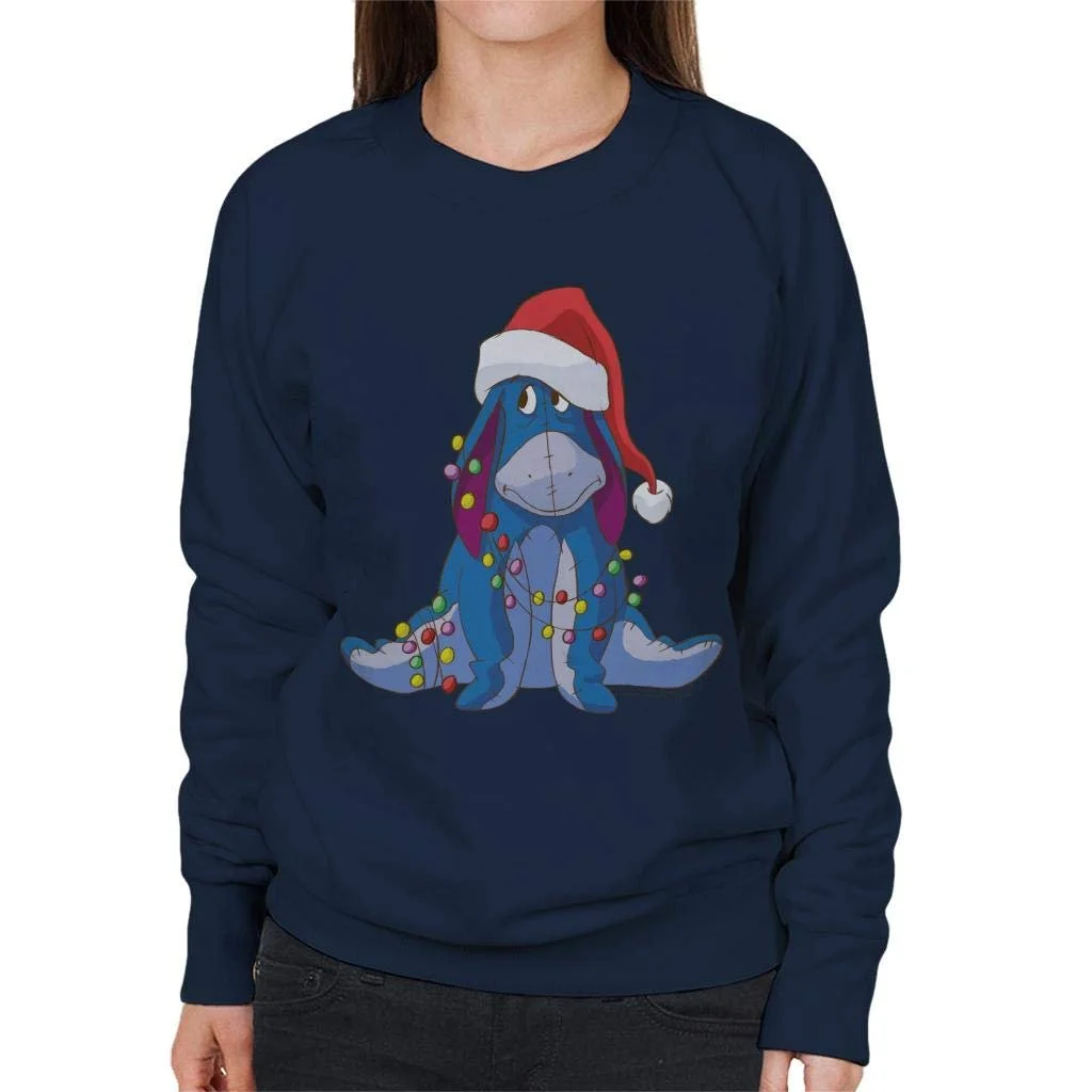 Женская Толстовка Disney Eeyore Tangled In Festive Lights, фото №1