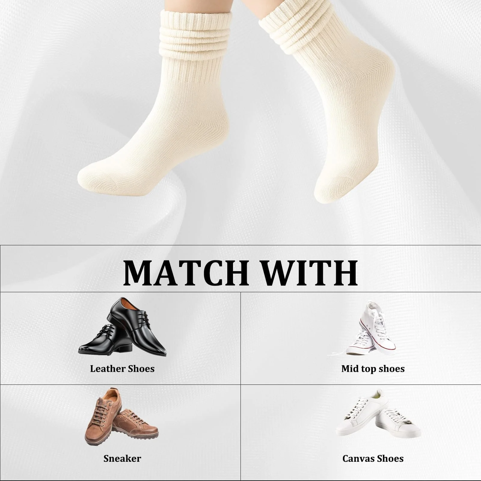 Жіночі гетри Комплект шкарпеток 4 шт, фото №6 Жіночі гетри Комплект шкарпеток 4 шт, фото №6