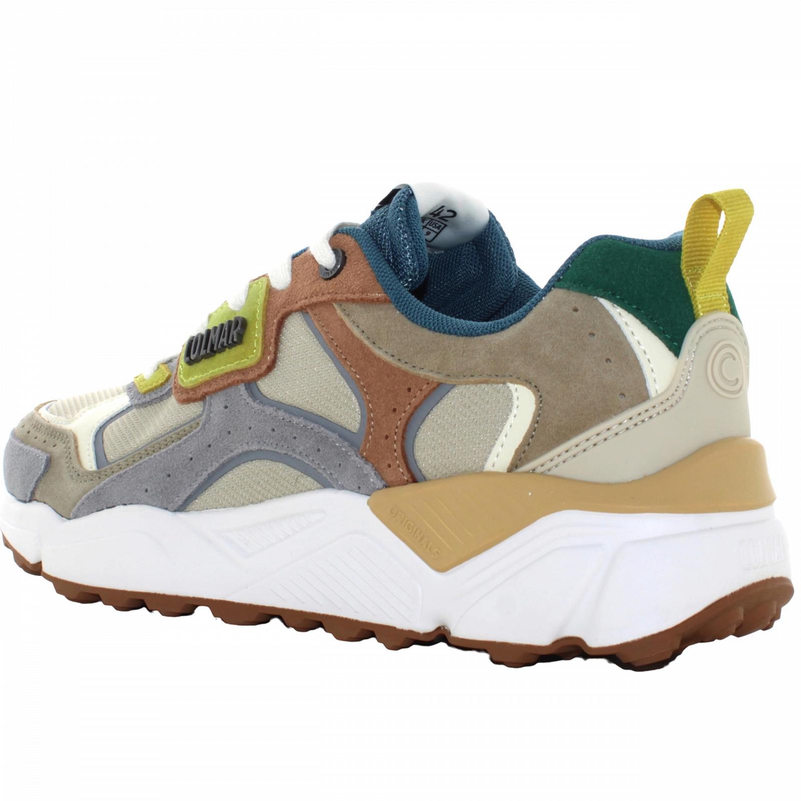 Чоловічі Кросівки COLMAR Garner Choice 095 Хакі, Різнокольоровий, З м'якою та ергономічною підошвою, фото №8 Чоловічі Кросівки COLMAR Garner Choice 095 Хакі, Різнокольоровий, З м'якою та ергономічною підошвою, фото №8