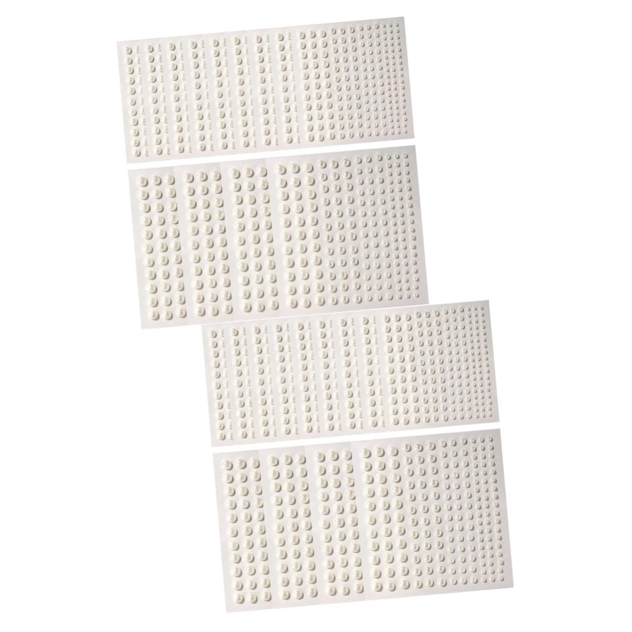 Наклейки COHEALI 24 аркуші, бісер з плоскою задньою стінкою, підвіска для нігтів, наклейки дорогоцінні камені для нігтів, дорогоцінні камені для макіяжу очей, перлинні наклейки, фото №1