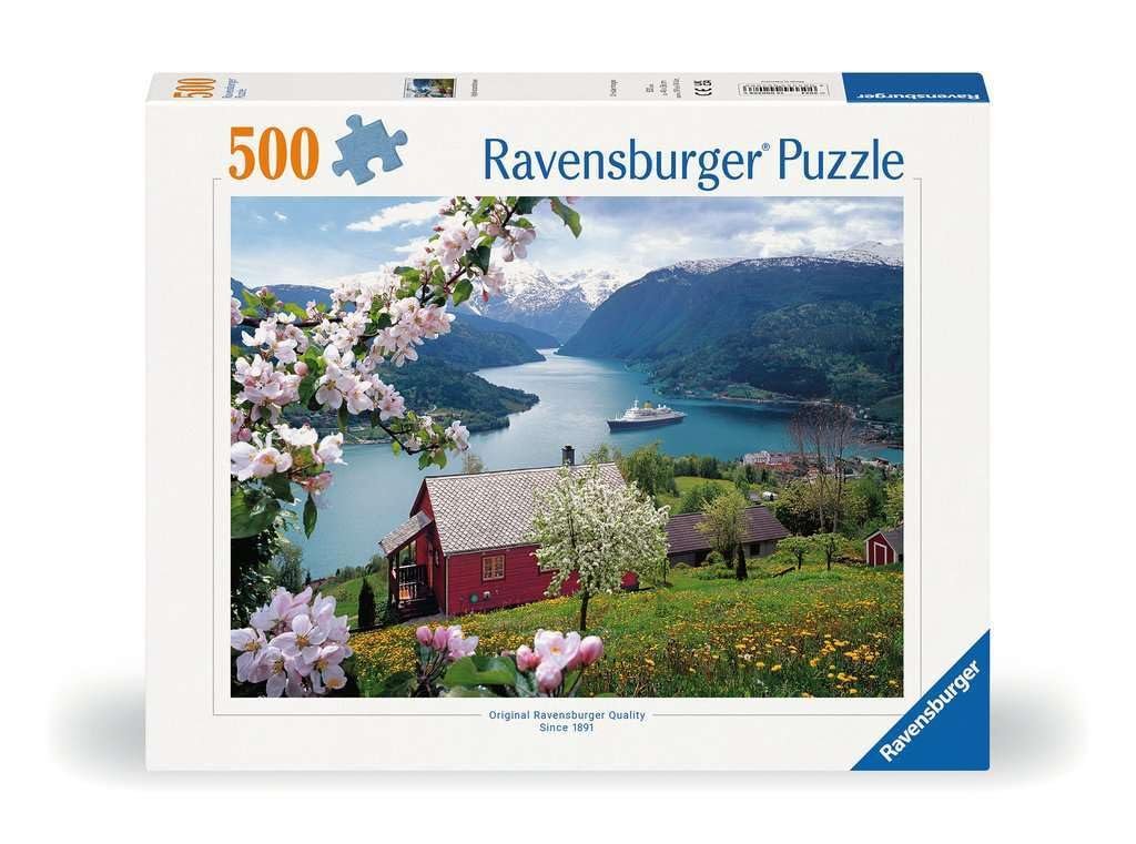 Пазл Ravensburger 12000208 Scandinavian Idyll 500 елементів, фото №1