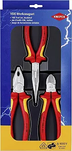 Набор плоскогубцев Knipex VDE 00 20 12 многоцветный synthetic.ua - Фото 1