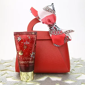 Крем для рук Різдвяний набір 5 шт Червоний - Фото 1