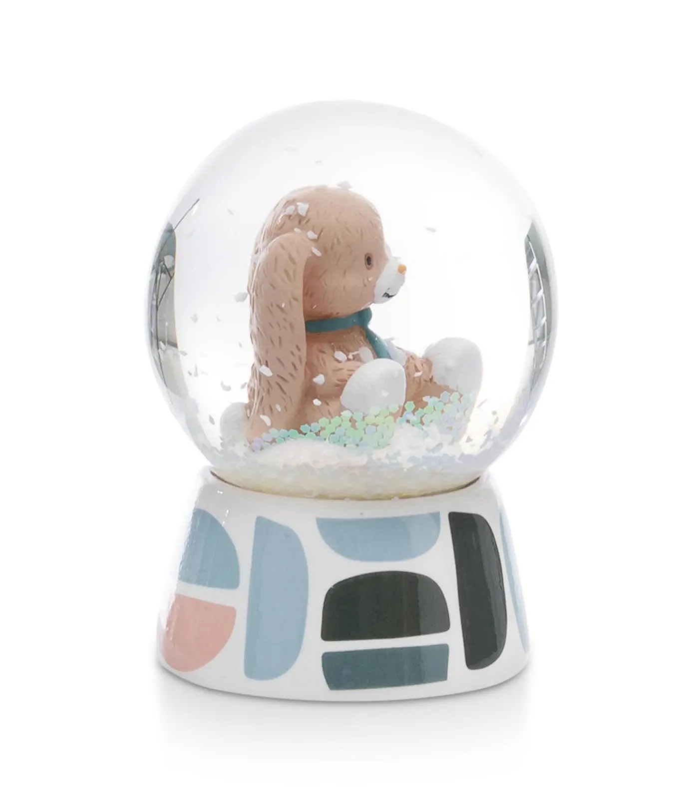 Куля, що трясеться NICI Кролик Fjella 6.5 см Коричневий Снігова куля Слюдяна куля Чудова ідея для подарунка, фото №4 Куля, що трясеться NICI Кролик Fjella 6.5 см Коричневий Снігова куля Слюдяна куля Чудова ідея для подарунка, фото №4