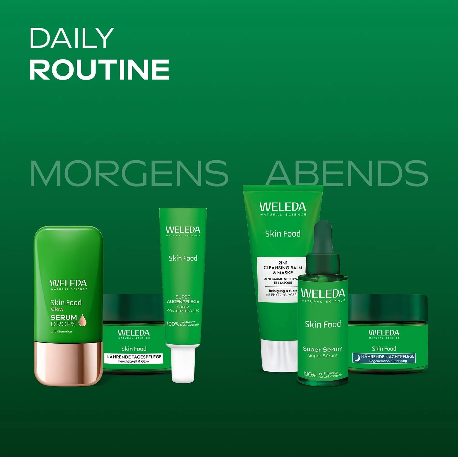 Денний крем WELEDA Organic Skin Food Moisture & Glow зі скваланом та олією ши 40 мл, фото №5 Денний крем WELEDA Organic Skin Food Moisture & Glow зі скваланом та олією ши 40 мл, фото №5