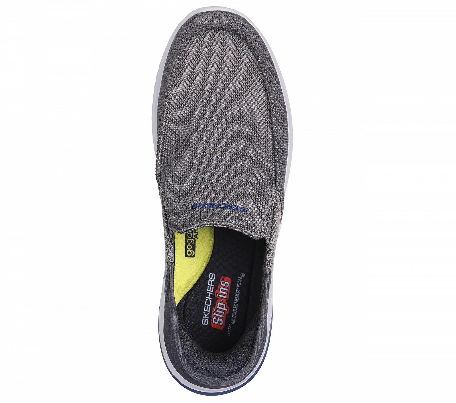 Слипоны Skechers Delson 3.0 Cabrino мужские, фото №3