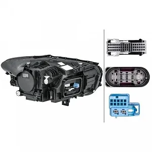 Фара HELLA 1EX 014 993-651 левая synthetic.ua - Фото 1