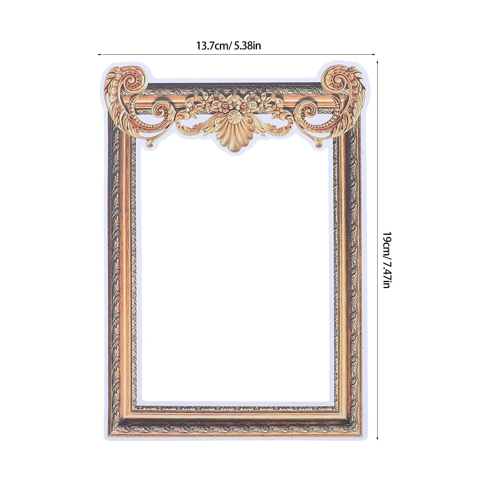 Настенные наклейки HOMSFOU Vintage Photo Frame 8 штук PVC, фото №3