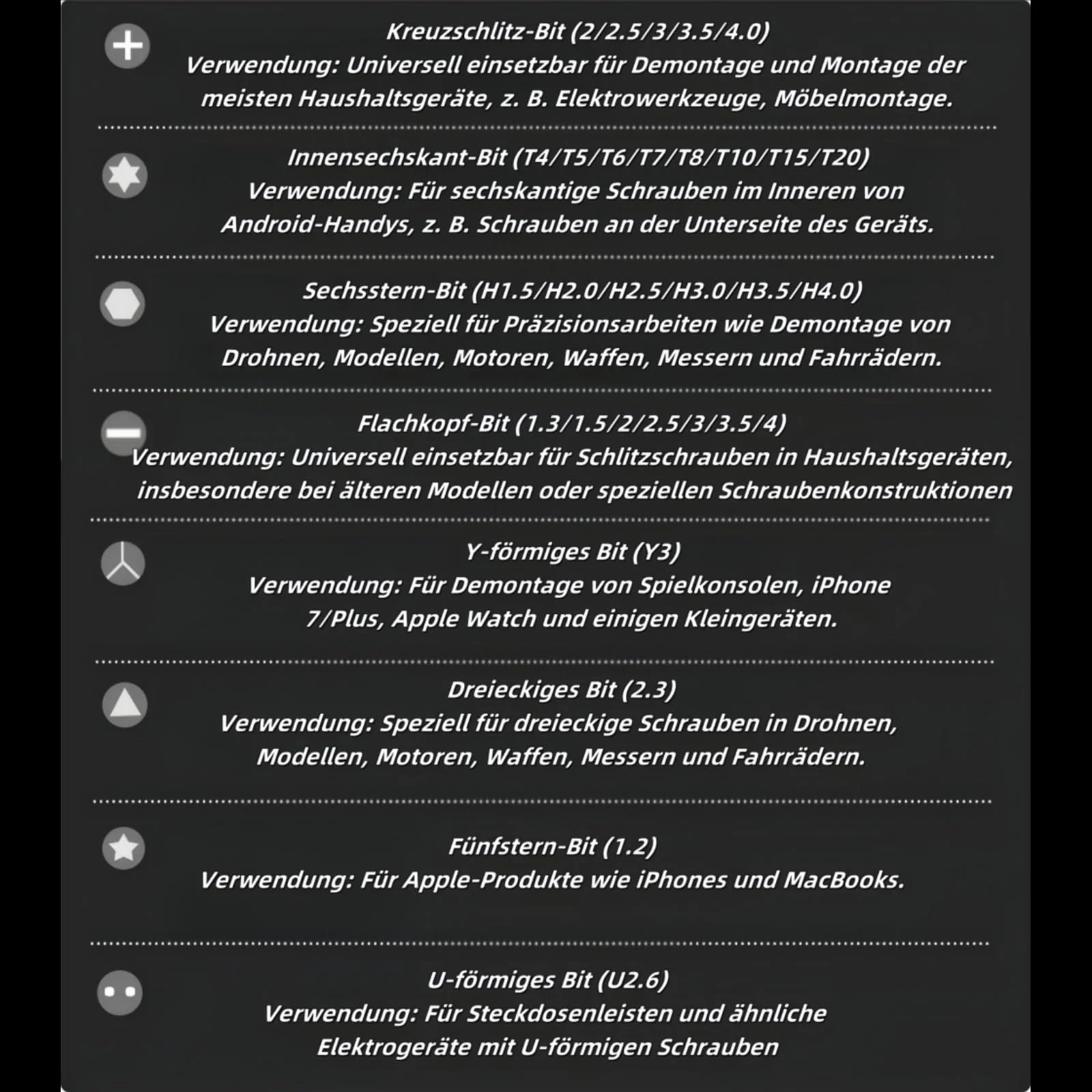Набір магнітних реверсивних викруток 30 в 1 з прецизійними бітами, фото №2