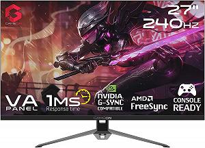 Монитор GAMEON GOP27FHD240VA 27 дюймов FHD VA 240Hz черный - Фото 1