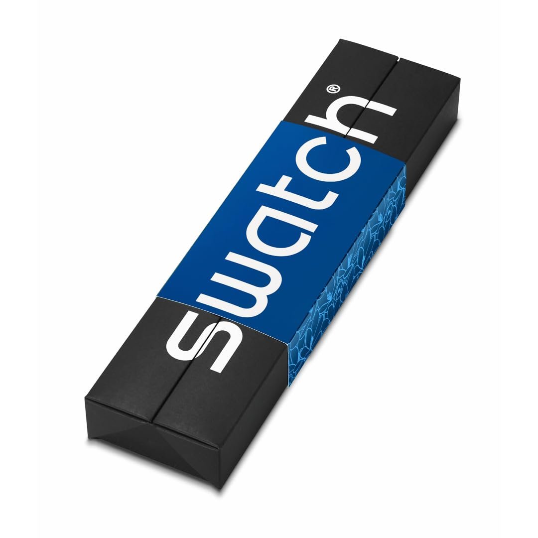 Часы Swatch Blue Petal Promise, синий, Ремешок., фото №4 Часы Swatch Blue Petal Promise, синий, Ремешок., фото №4