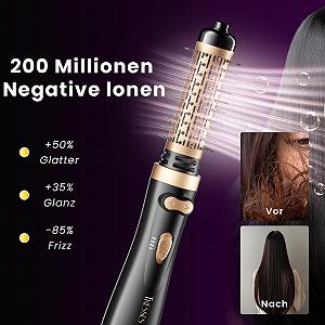 Вращающаяся фен-щетка Tresses Touch 3 в 1 с ионизацией и 2 насадками (1.5" и 2") цена на synthetic.ua - Фото 1 Вращающаяся фен-щетка Tresses Touch 3 в 1 с ионизацией и 2 насадками (1.5" и 2") synthetic.ua - Фото 1