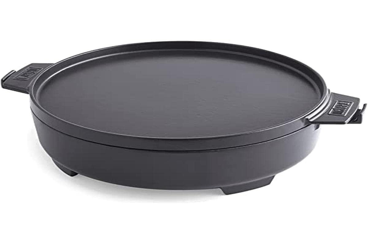 Кастрюля Weber Gourmet Grill Cocotte Черная, фото №1 Кастрюля Weber Gourmet Grill Cocotte Черная, фото №1