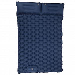 Надувная коврик для кемпинга легкий двойной нейлон - Фото 1