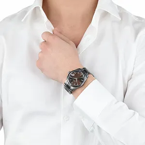 Мужские Кварцевые Часы s.Oliver Аналоговые с Ремешком из Нержавеющей Стали, Водонепроницаемость 5 Бар, в Подарочной Коробке synthetic.ua - Фото 1