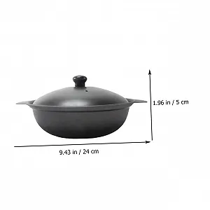 Кастрюля для риса Toyvian с крышкой для тушения термостойкая быстрый нагрев synthetic.ua - Фото 1