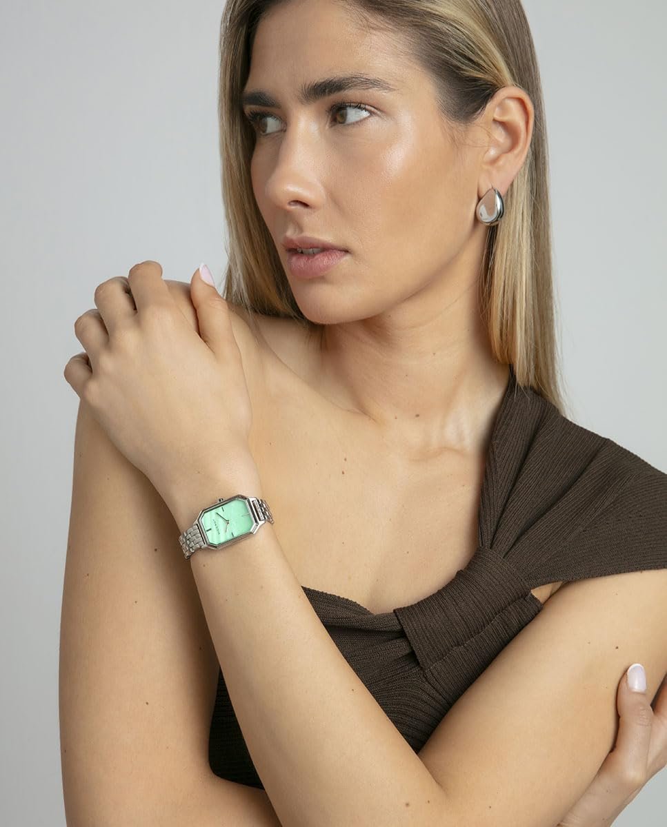 Часы женские Viceroy Chic 401288-67 Сталь Зеленый, фото №4