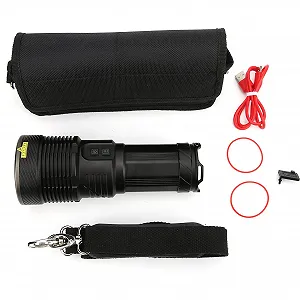 LED Ліхтарик з Type-C USB зарядкою - Фото 1