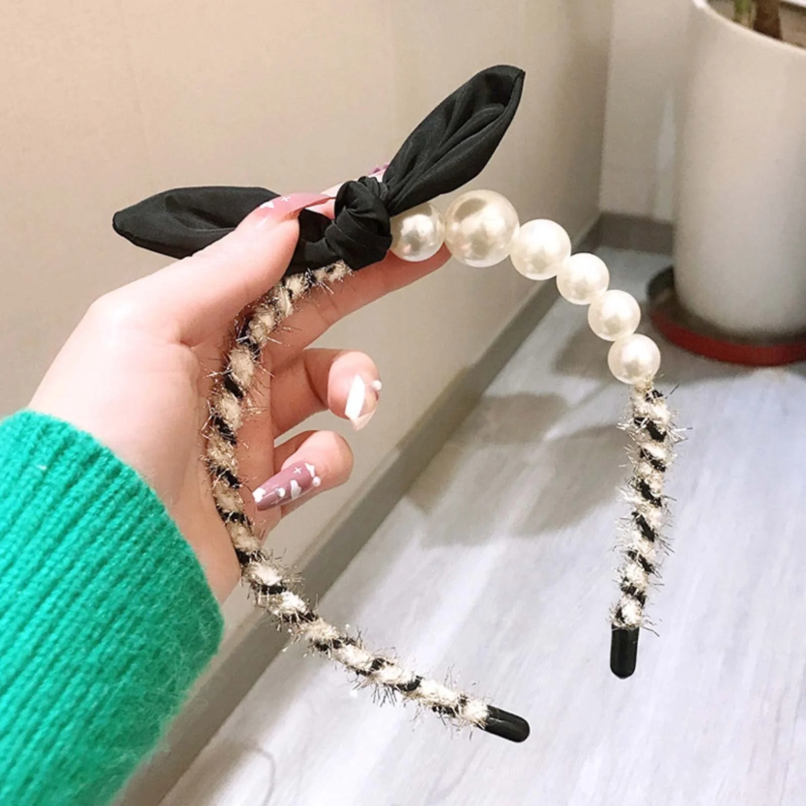 Обруч для волос Перлы, фото №7