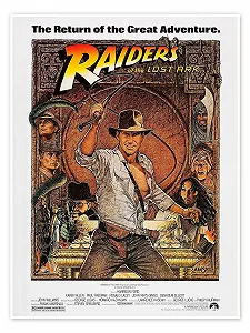 Постер Indiana Jones В поисках утраченного ковчега 50 x 70 см Коричневый - Фото 1