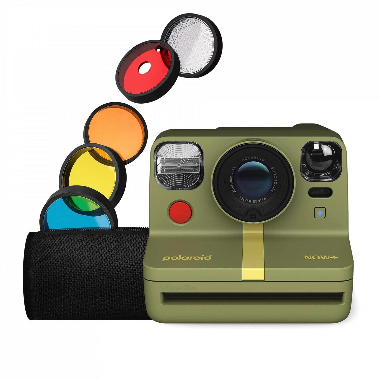 Фотокамера мгновенной печати Polaroid Now+ Generation 2 Bluetooth Forest Green + Пленка (8 фото), фото №6
