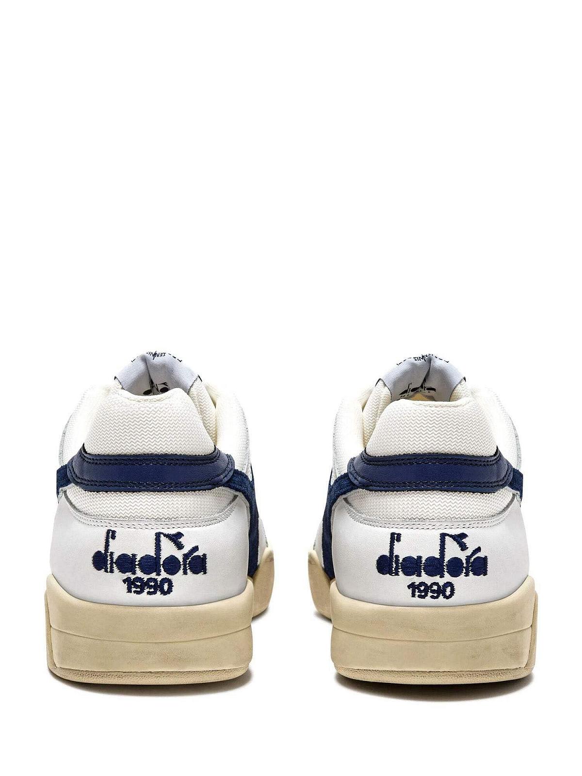 Чоловічі Кросівки Diadora B560 Used White Blue, фото №5 Чоловічі Кросівки Diadora B560 Used White Blue, фото №5