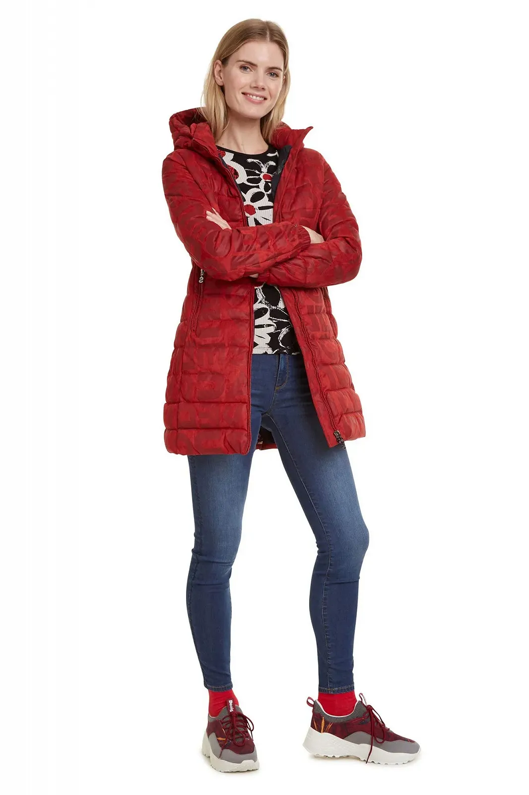 Пальто Desigual Letras Жіноче, фото №3