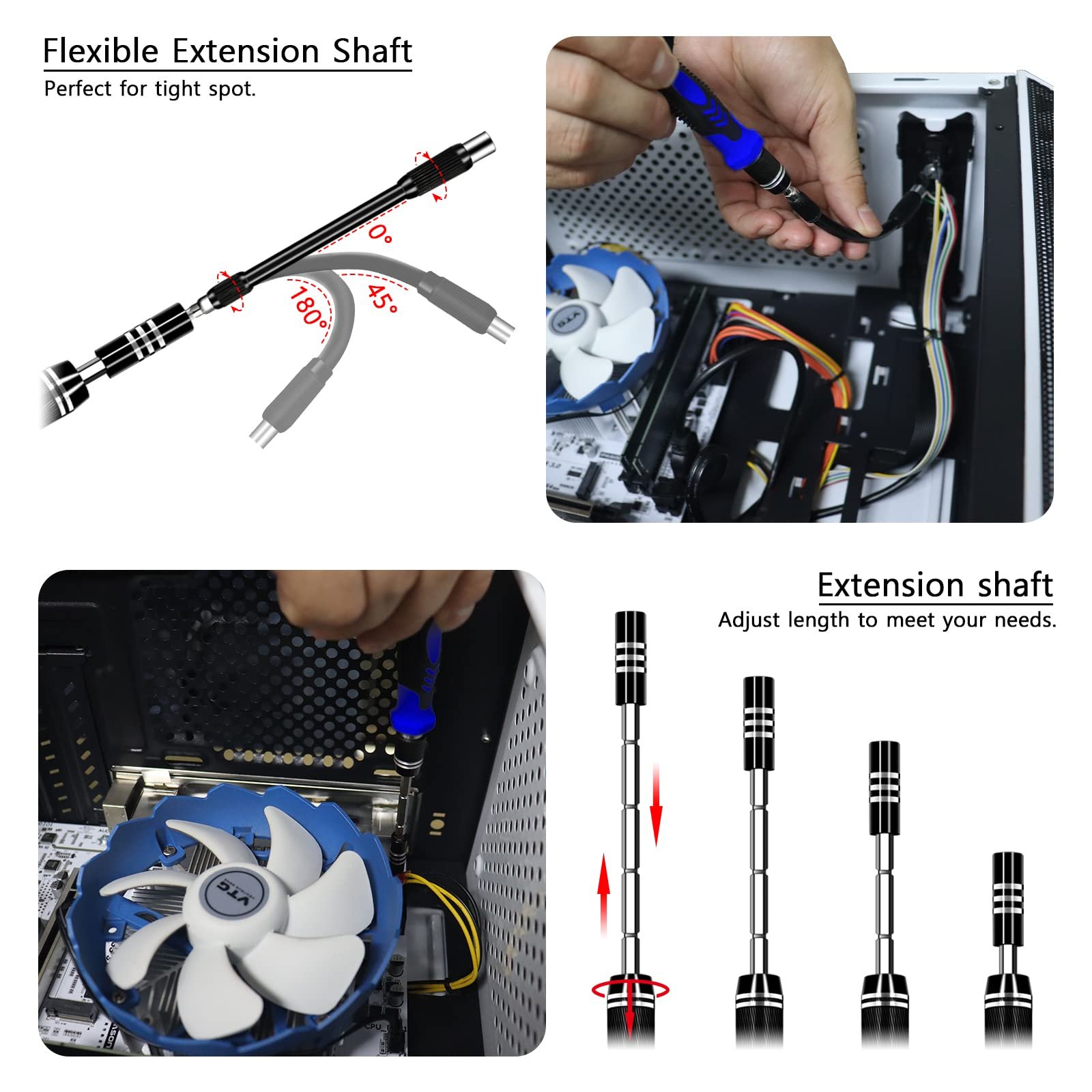 Набір викруток KIROGILY 135 в 1 Прецизійний Синій, фото №5 Набір викруток KIROGILY 135 в 1 Прецизійний Синій, фото №5