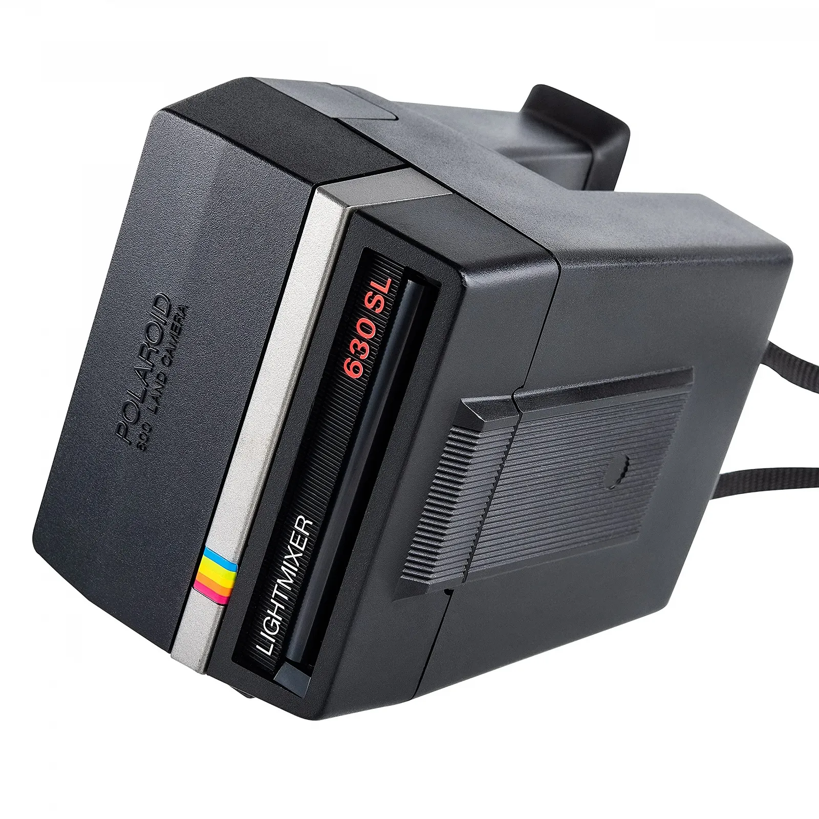 Фотокамера мгновенной печати Polaroid 600 630 SL Light Mixer Silver with Rainbow Stripes, фото №8