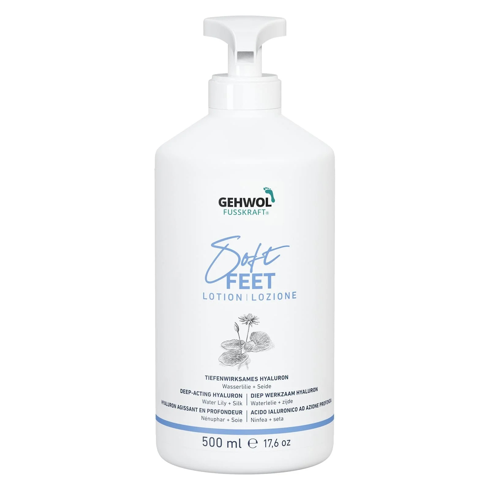 Лосьон для ног GEHWOL Fusskraft Soft Feet 500 мл, фото №1