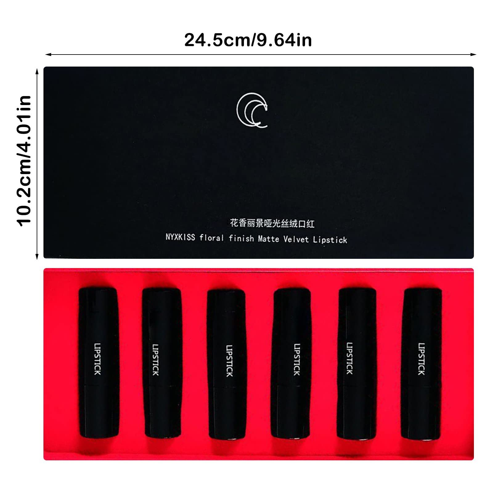 Блиск для губ Rare Beauty A, 6 шт. (набір), фото №6