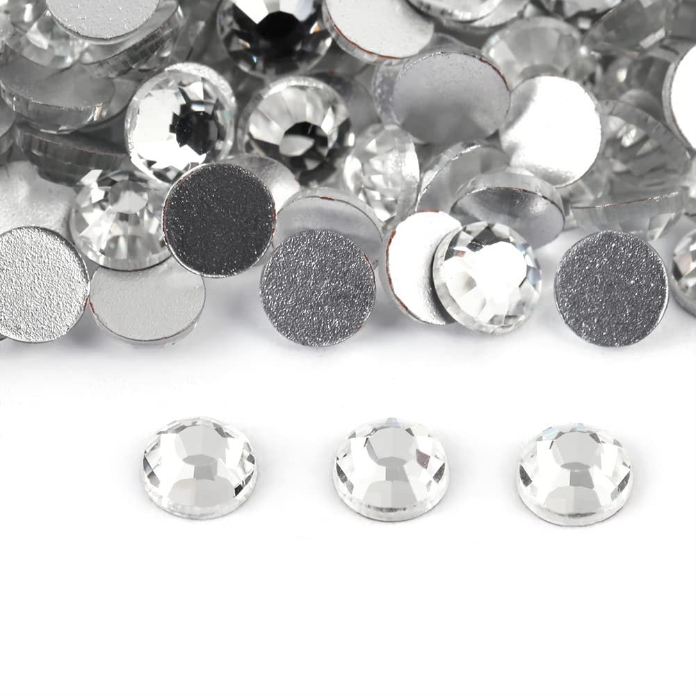 Стразы Белый Прозрачный Цвет Хрустальное Стекло SS3, 1.3-1.5 мм, фото №9
