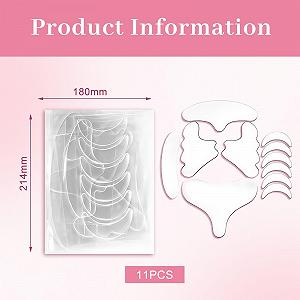 Силиконовый пластырь PurityPeak Против морщин, 11-в-1 анти-морщинные накладки synthetic.ua - Фото 1