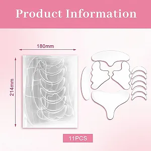 Силіконовий пластир PurityPeak Проти зморшок, 11-в-1 анти-зморшкові накладки synthetic.ua - Фото 1