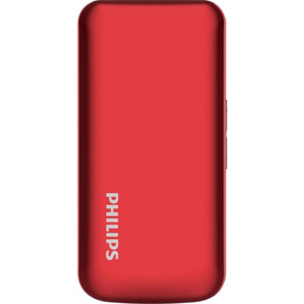 Кнопочный телефон Philips Xenium E255 Red, фото №1