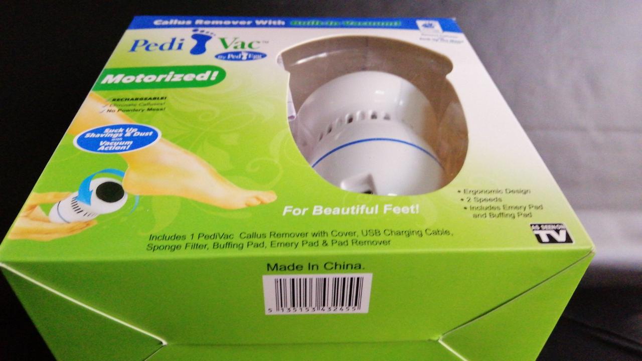 Електрична пемза PEDI VAC пристрій для видалення мозолів PEDI VAC, фото №6 Електрична пемза PEDI VAC пристрій для видалення мозолів PEDI VAC, фото №6